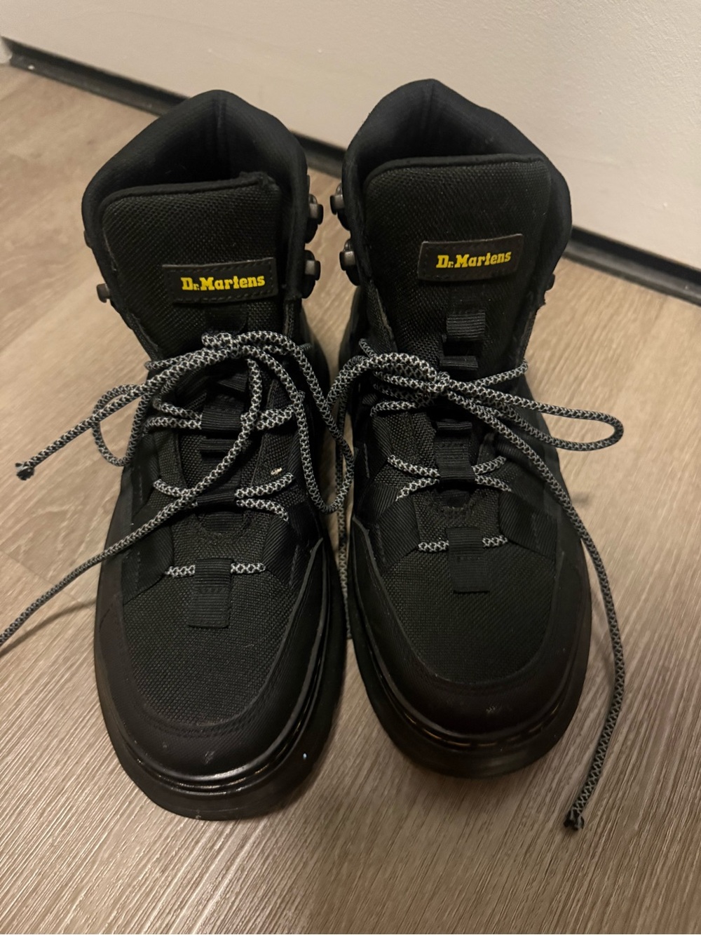 Dr. Martens Black Boury Utility Boots